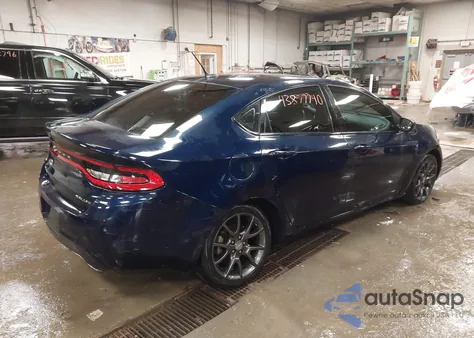 2015 Dodge Dart Sxt из США, поврежденный, VIN 1C3CDFBBXFD403847